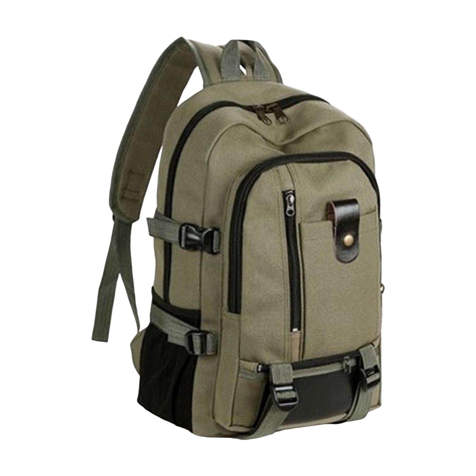 Large Canvas Travel Backpack L - Canvas Backpack Casual 评论和价格