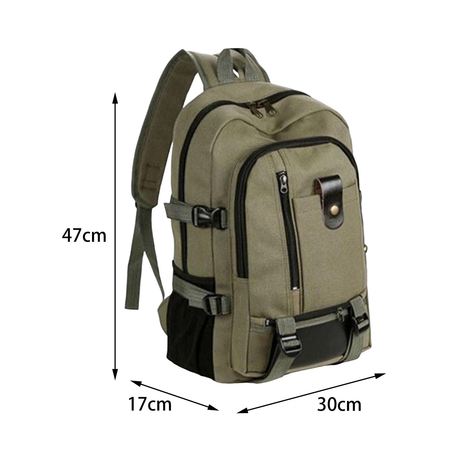 Large Canvas Travel Backpack L - Canvas Backpack Casual 评论和价格