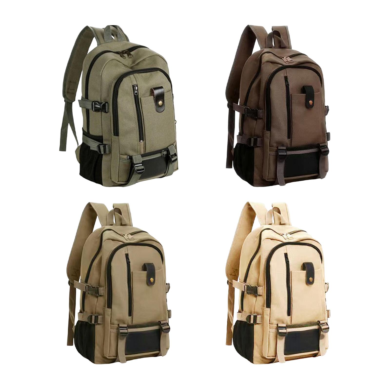 Large Canvas Travel Backpack L - Canvas Backpack Casual 评论和价格